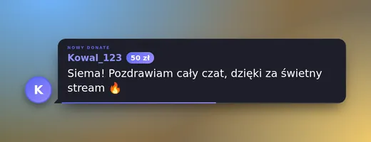 Styl alertu Dymek czatu