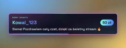 Styl alertu Hologram